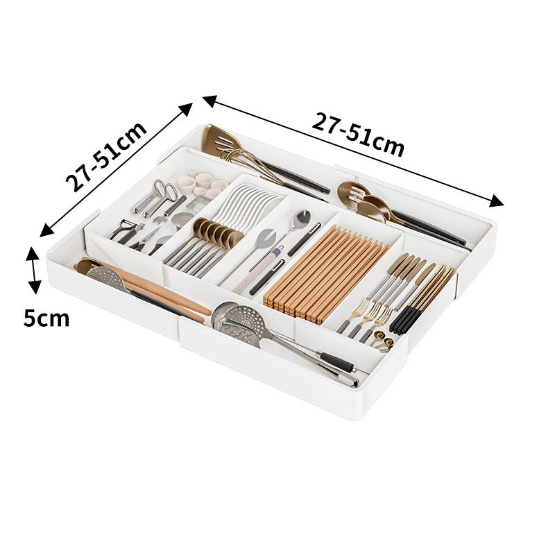 Adjustable Drawer Divider Set for Clutter-Free Storage