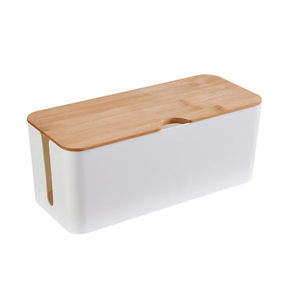 Minimalist Cable Management Box for Clean Desks