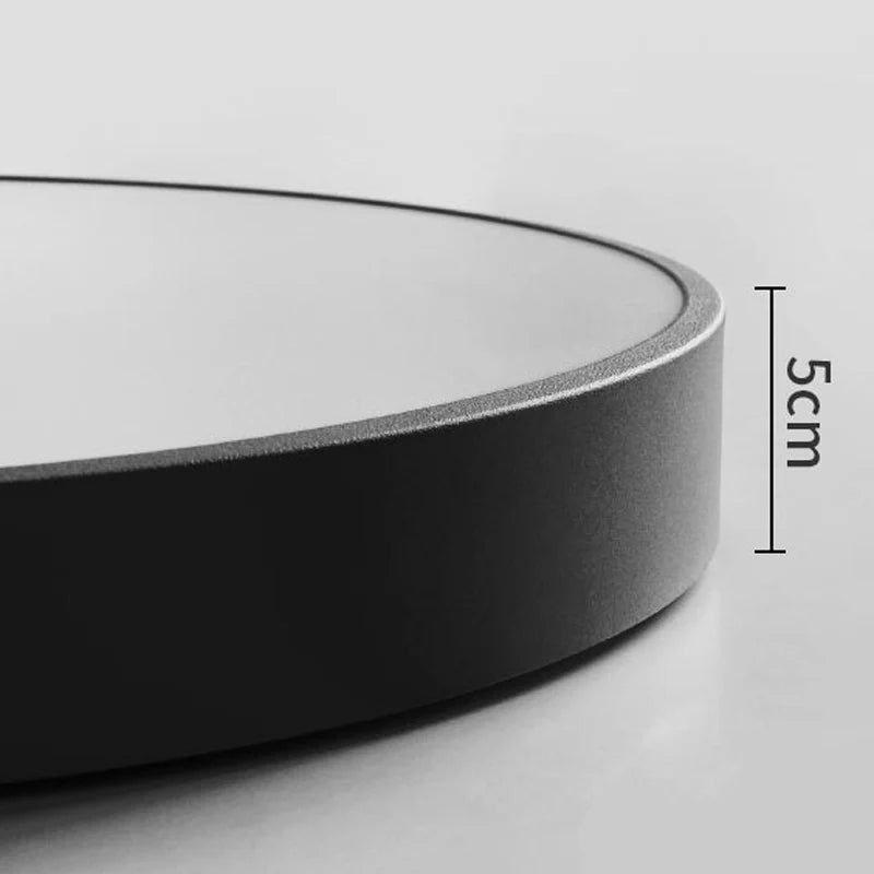 Lumi Slim Macaron LED Ceiling Light – Minimalist Round Pastel Surface Mount Lamp