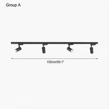 Sora Minimalist Linear Magnetic Pendant – Modular 90-260V Architectural Track Light for Dining & Kitchen Islands