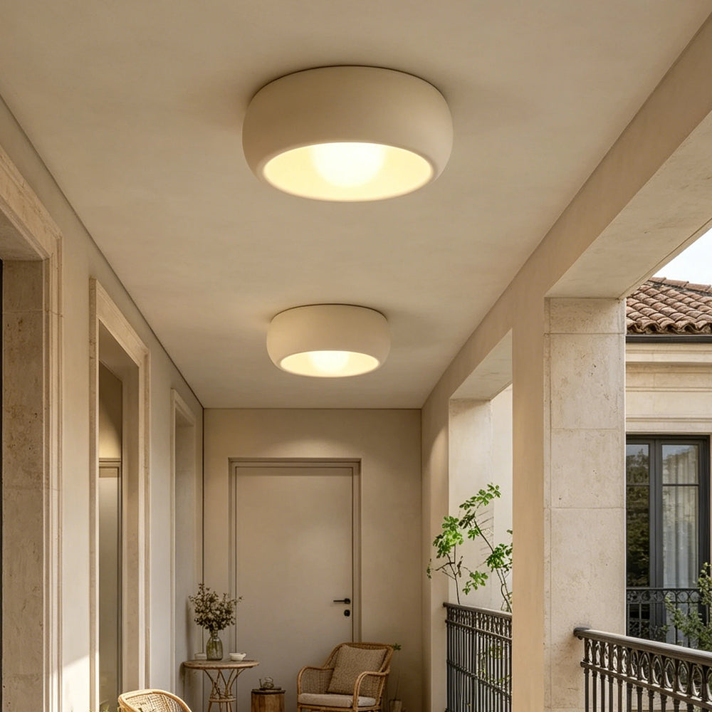 Entrance LED Ceiling Light Wabi Sabi Balcony Hallway Light Laundry Room Corridor Fixture Wardrobe Creative Home Decor Lighting