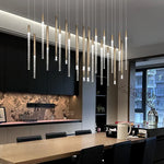 Modern Ceiling Chandeliers Kitchen Island Acrylic Pendant Light Chandelier Over the Dining Table Lighting Luxury Hanging Lamp