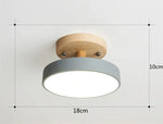 Eira Nordic Architectural Corridor Light – Minimalist Geometric LED Semi-Flush Mount