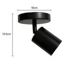 Apex Directional Spotlight – Industrial Matte Black Multi-Head GU10 Ceiling Track Light