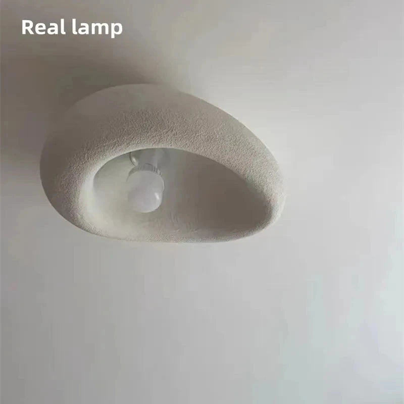 Nordic Wabi Sabi Ceiling Lamp Energy Saving Light LED Chandelier for Living Room Dining Room Bedroom Home Decor Lighting Fixture