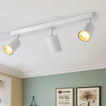 Apex Directional Spotlight – Industrial Matte Black Multi-Head GU10 Ceiling Track Light