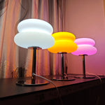 Table lamp bedroom room lamps  USB Plug LED mushroom table lamp Living room dining room ambient lighting(Not glass)