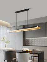 Dining room chandelier Nordic modern lamp dining table bar lamp restaurant lights kitchen lights  led strip lamps Light Bar