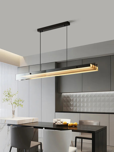 Dining room chandelier Nordic modern lamp dining table bar lamp restaurant lights kitchen lights  led strip lamps Light Bar