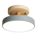 Eira Nordic Architectural Corridor Light – Minimalist Geometric LED Semi-Flush Mount