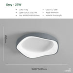 Nova Geometric Overlapping Ceiling Light – Modern Minimalist Acrylic LED Flush Mount