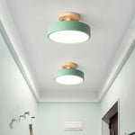 Eira Nordic Architectural Corridor Light – Minimalist Geometric LED Semi-Flush Mount