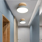 Eira Nordic Architectural Corridor Light – Minimalist Geometric LED Semi-Flush Mount