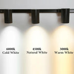 Kuro Modern Architectural Track Lighting – High-Output Aluminum LED Studio Spotlight