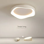Nova Geometric Overlapping Ceiling Light – Modern Minimalist Acrylic LED Flush Mount