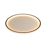 Freja Nordic Geometric Ceiling Light – Ultra-Slim Minimalist LED Flush Mount for Bedrooms & Living Spaces