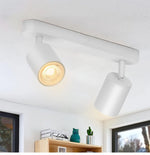 Apex Directional Spotlight – Industrial Matte Black Multi-Head GU10 Ceiling Track Light
