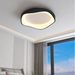 Nova Geometric Overlapping Ceiling Light – Modern Minimalist Acrylic LED Flush Mount