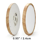 LVL LED Ceiling Light Wood Grain & White 3 in 1 Lighting Colors Home Lighting Kitchen Bedroom Bathroom Round Flush Ceiling Lamp