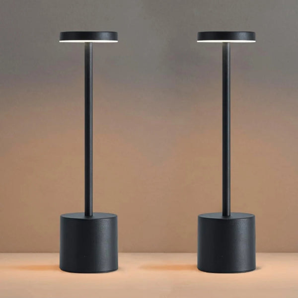Portable LED Cordless Touch Table Lamps Rechargeable Desk Lamp 3Colors Adjustable Bedside Creative Ambient Light  for Room Decor