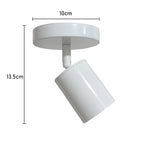 Apex Directional Spotlight – Industrial Matte Black Multi-Head GU10 Ceiling Track Light