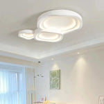 Lyra Sculptural Wave Ceiling Light – Modern Minimalist LED Flush Mount for Bedrooms & Studies