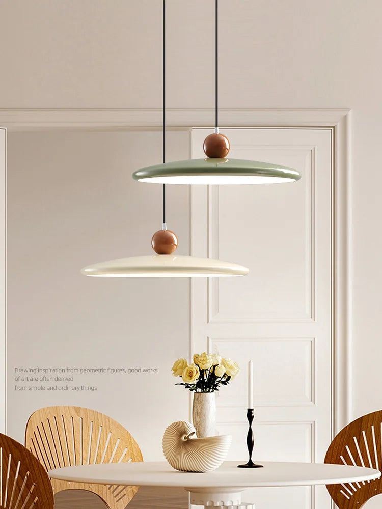 UFO cream style restaurant chandelier modern simplicity 2023 new popular table lamp net red designer bar lamp