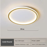 Freja Nordic Geometric Ceiling Light – Ultra-Slim Minimalist LED Flush Mount for Bedrooms & Living Spaces