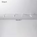 Sora Minimalist Linear Magnetic Pendant – Modular 90-260V Architectural Track Light for Dining & Kitchen Islands