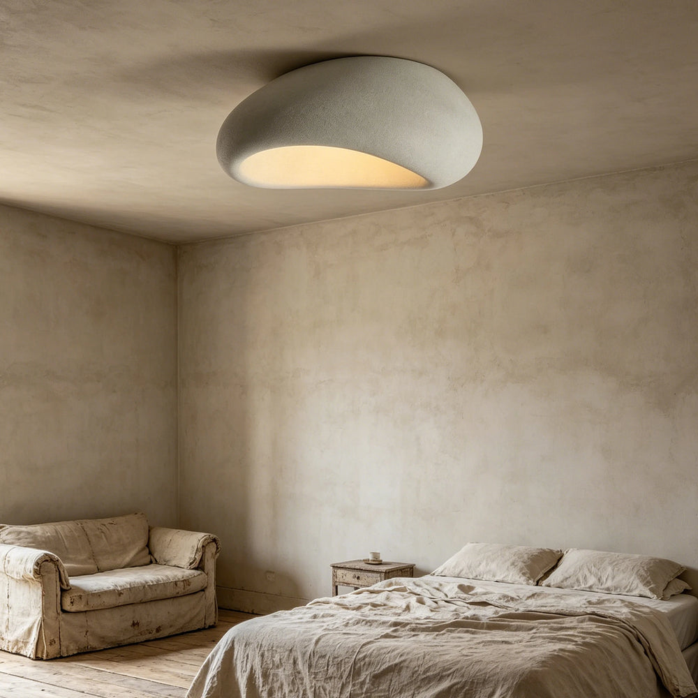 Nordic Wabi Sabi Ceiling Lamp Energy Saving Light LED Chandelier for Living Room Dining Room Bedroom Home Decor Lighting Fixture