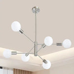 Helios Branching Sputnik Chandelier – Modern Mid-Century Multi-Arm E27 Ceiling Light