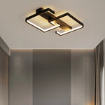 Nordic Remote control led Ceiling Lights Modern Bedroom Ceiling Light 220v Living Room Black dimmable led Ceiling Lamps Lighting