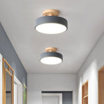 Eira Nordic Architectural Corridor Light – Minimalist Geometric LED Semi-Flush Mount