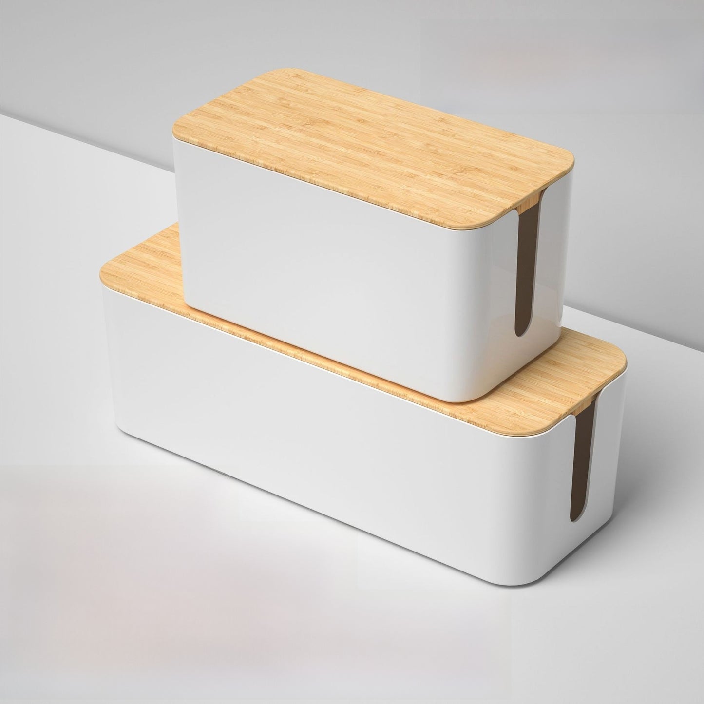 Minimalist Cable Management Box for Clean Desks