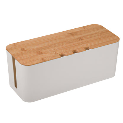 Minimalist Cable Management Box for Clean Desks